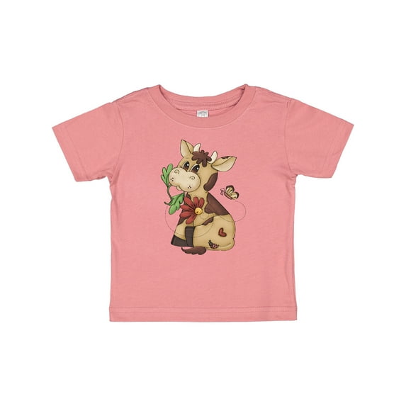 Inktastic Corky Cow Boys Baby T-Shirt