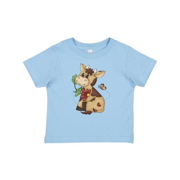 Inktastic Corky Cow Boys Baby T-Shirt
