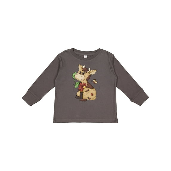 Inktastic Corky Cow Boys Long Sleeve Toddler T-Shirt
