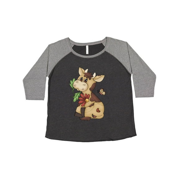 Inktastic Corky Cow Women's Plus Size T-Shirt