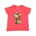 thumbnail image 1 of Inktastic Corky Cow Women's Plus Size T-Shirt, 1 of 5