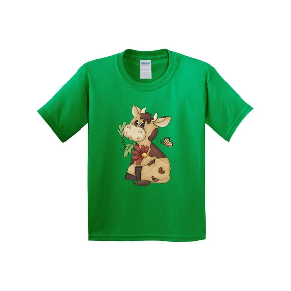 Inktastic Corky Cow Youth T-Shirt