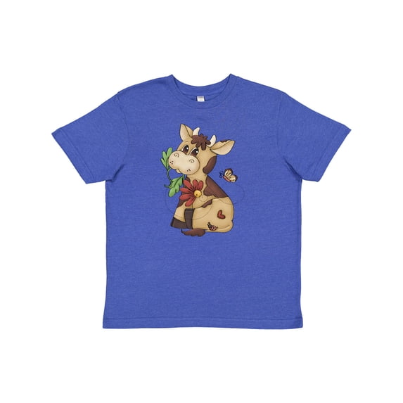 Inktastic Corky Cow Youth T-Shirt
