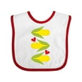 thumbnail image 1 of Inktastic Corn Lover Corn on the Cob Boys or Girls Baby Bib, 1 of 4