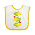 thumbnail image 1 of Inktastic Corn Lover Corn on the Cob Boys or Girls Baby Bib, 1 of 4