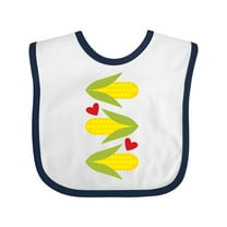 Inktastic Corn Lover Corn on the Cob Boys or Girls Baby Bib