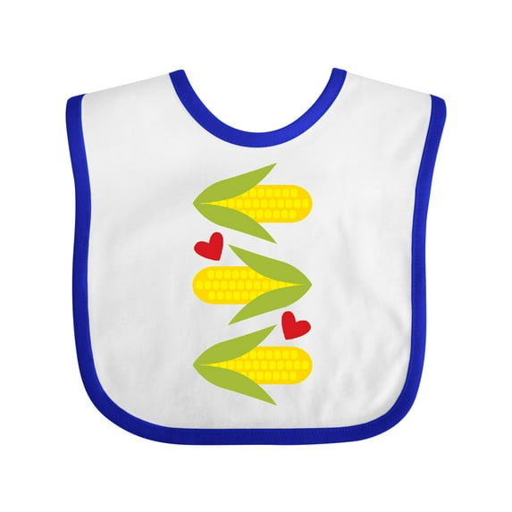 Inktastic Corn Lover Corn on the Cob Boys or Girls Baby Bib