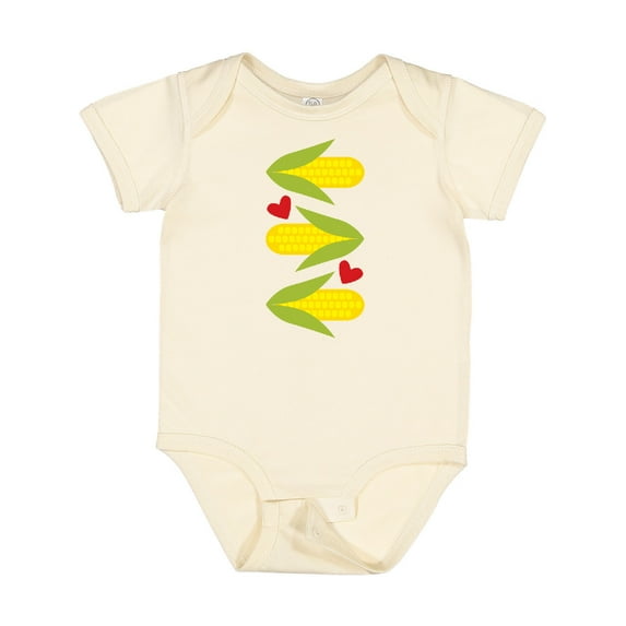 Inktastic Corn Lover Corn on the Cob Boys or Girls Baby Bodysuit