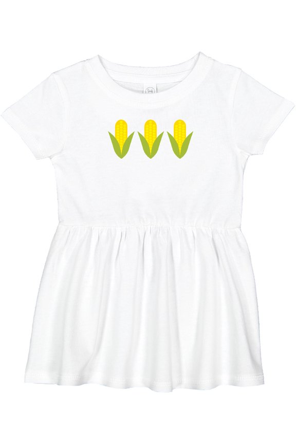 Corn Lover Girls Baby Dress