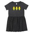 thumbnail image 1 of Inktastic Corn Lover Girls Toddler Dress, 1 of 5