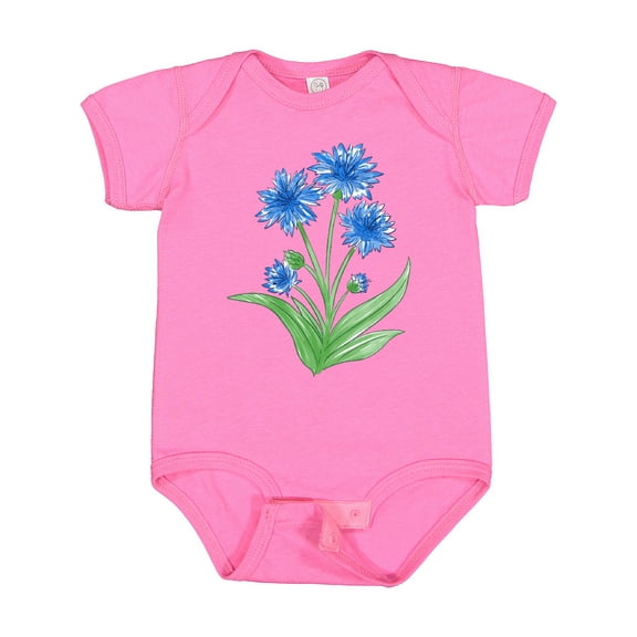 Inktastic Cornflower Boys or Girls Baby Bodysuit