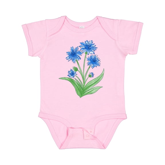 Inktastic Cornflower Boys or Girls Baby Bodysuit