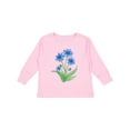 thumbnail image 1 of Inktastic Cornflower Boys or Girls Long Sleeve Toddler T-Shirt, 1 of 5