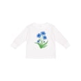 thumbnail image 1 of Inktastic Cornflower Boys or Girls Long Sleeve Toddler T-Shirt, 1 of 5