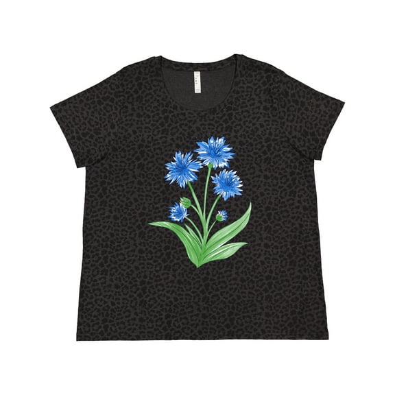 Inktastic Cornflower Women's Plus Size T-Shirt