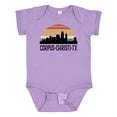 thumbnail image 1 of Inktastic Corpus Christi Texas Skyline Retro Boys or Girls Baby Bodysuit, 1 of 5