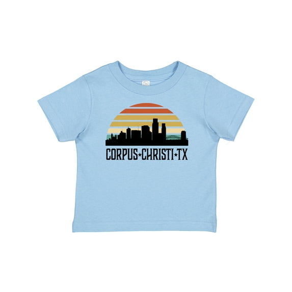 Inktastic Corpus Christi Texas Skyline Retro Boys or Girls Baby T-Shirt