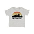 thumbnail image 1 of Inktastic Corpus Christi Texas Skyline Retro Boys or Girls Toddler T-Shirt, 1 of 5