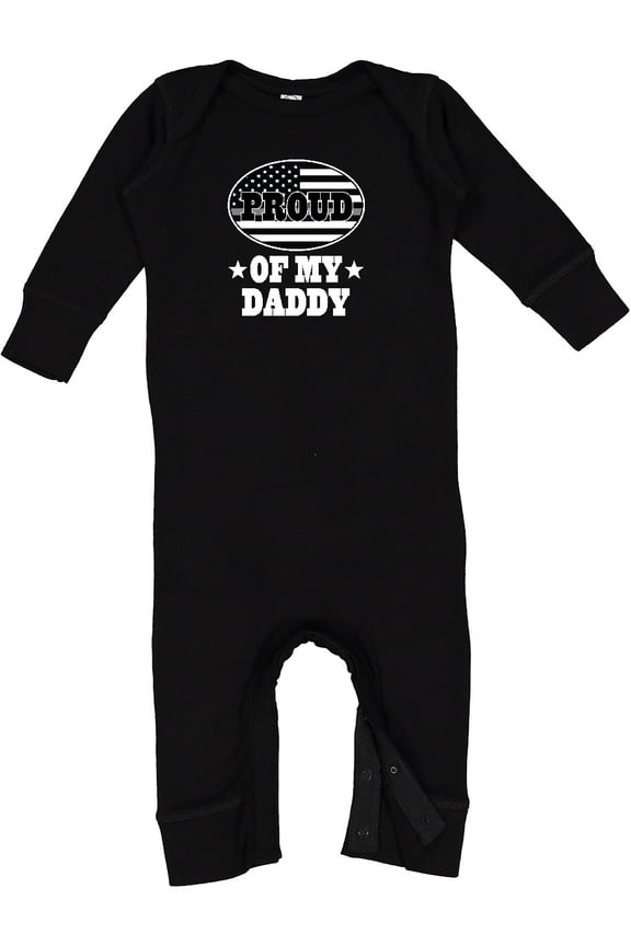 Correctional Officer Daddy Baby Romper Coveralls