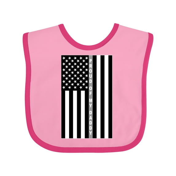 Inktastic Correctional Officer Daddy Boys or Girls Baby Bib