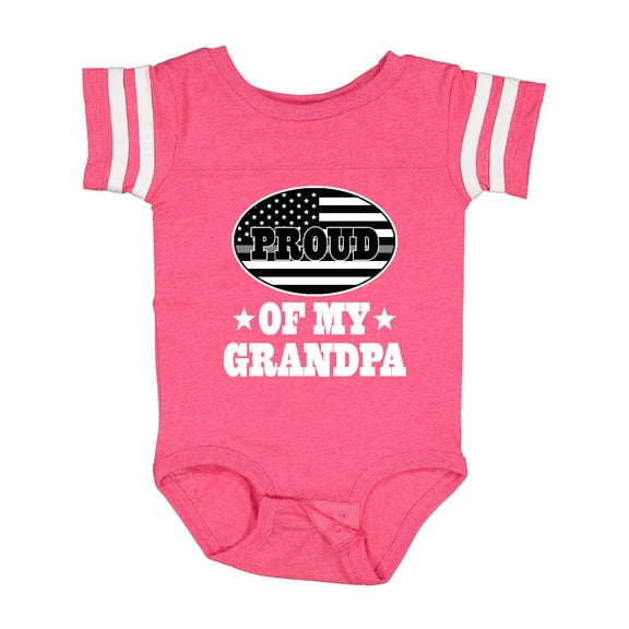 Inktastic Correctional Officer Grandpa Boys or Girls Baby Bodysuit