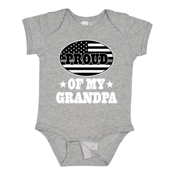 Inktastic Correctional Officer Grandpa Boys or Girls Baby Bodysuit