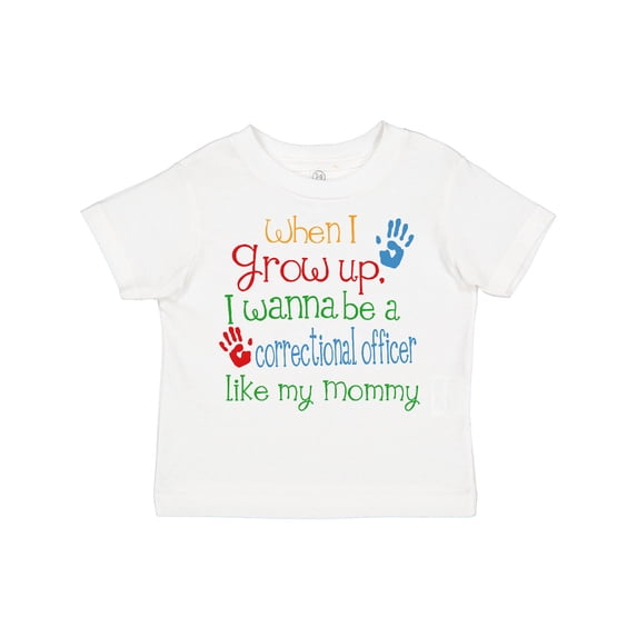 Inktastic Correctional Officer Like Mommy Boys or Girls Toddler T-Shirt