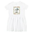 thumbnail image 1 of Inktastic Cottagecore Mushroom Lover Girls Toddler Dress, 1 of 5
