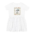 thumbnail image 1 of Inktastic Cottagecore Mushroom Lover Girls Toddler Dress, 1 of 5
