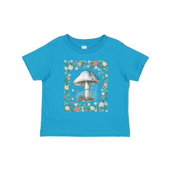 Inktastic Cottagecore Mushroom Lover Girls Toddler T-Shirt