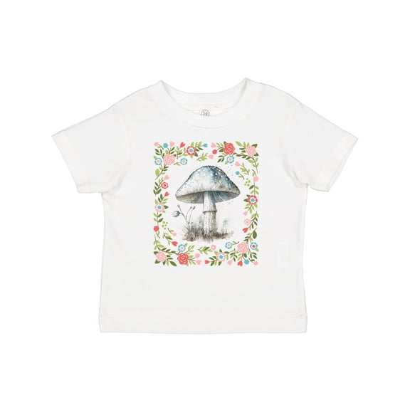 Inktastic Cottagecore Mushroom Lover Girls Toddler T-Shirt