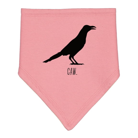 Inktastic Country Crow Caw. Silhouette Baby Bandana Bib