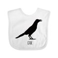 thumbnail image 1 of Inktastic Country Crow Caw. Silhouette Boys or Girls Baby Bib, 1 of 4