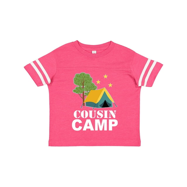 Inktastic Cousin Camp Apparel Camping Boys or Girls Toddler T-Shirt
