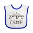 thumbnail image 1 of Inktastic Cousin Camp Family Reunion Boys or Girls Baby Bib, 1 of 4