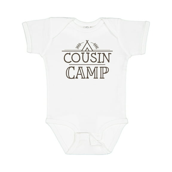 Inktastic Cousin Camp Family Reunion Boys or Girls Baby Bodysuit