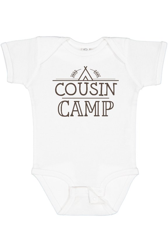 Cousin Camp Family Reunion Boys or Girls Baby Bodysuit