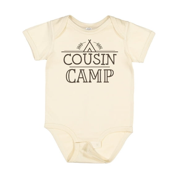 Inktastic Cousin Camp Family Reunion Boys or Girls Baby Bodysuit