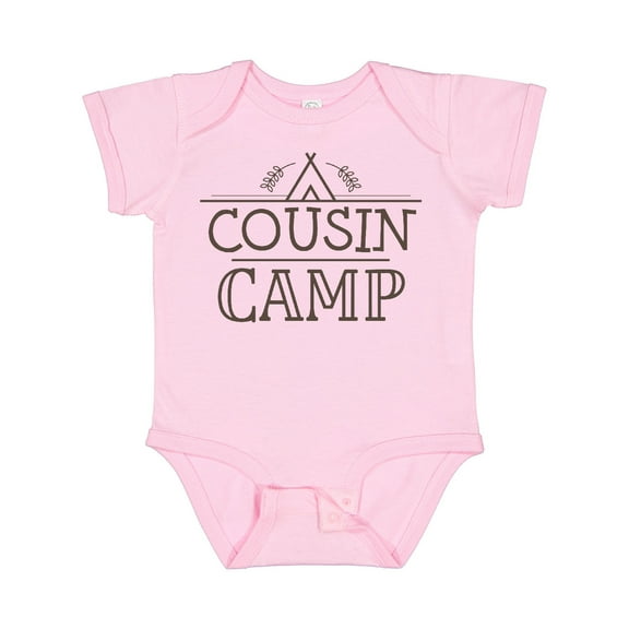Inktastic Cousin Camp Family Reunion Boys or Girls Baby Bodysuit