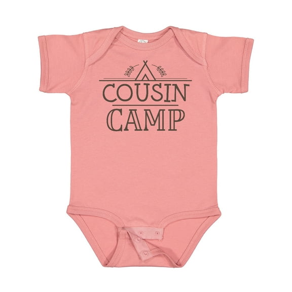 Inktastic Cousin Camp Family Reunion Boys or Girls Baby Bodysuit