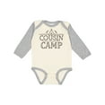 thumbnail image 1 of Inktastic Cousin Camp Family Reunion Boys or Girls Long Sleeve Baby Bodysuit, 1 of 5