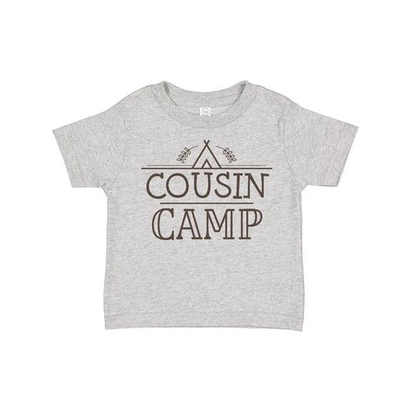 Inktastic Cousin Camp Family Reunion Boys or Girls Toddler T-Shirt