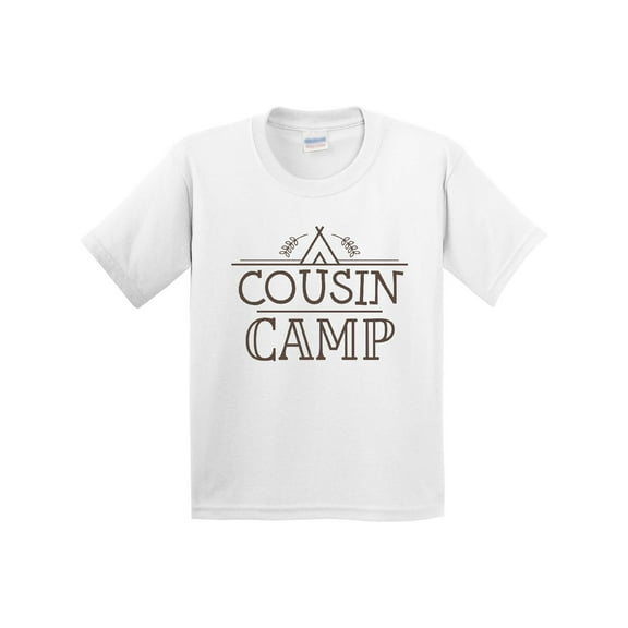 Inktastic Cousin Camp Family Reunion Youth T-Shirt