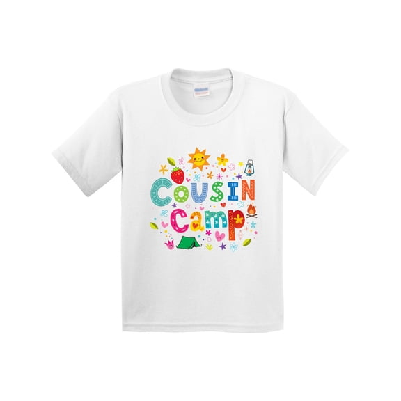 Inktastic Cousin Camp Reunion Youth T-Shirt