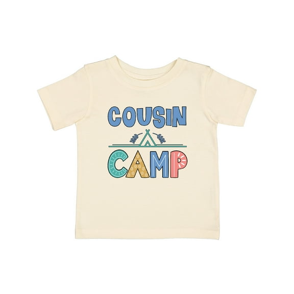 Inktastic Cousin Camp Summer Grandma Party Girls Baby T-Shirt