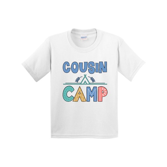 Inktastic Cousin Camp Summer Grandma Party Youth T-Shirt