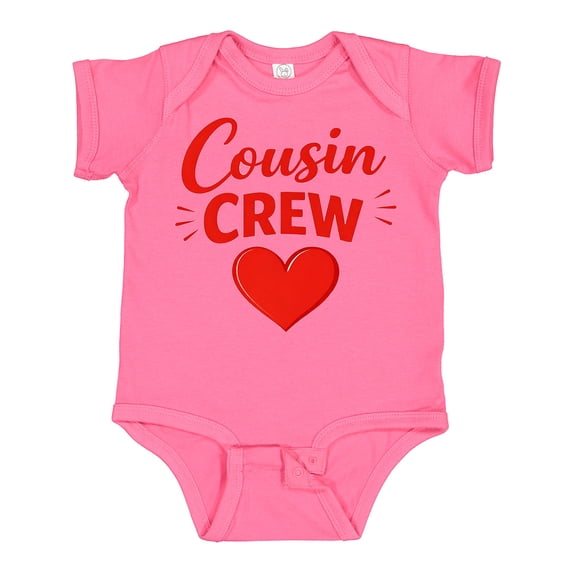 Inktastic Cousin Crew Boys or Girls Baby Bodysuit