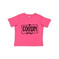 thumbnail image 1 of Inktastic Cousin Crew Boys or Girls Toddler T-Shirt, 1 of 5