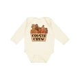 thumbnail image 1 of Inktastic Cousin Crew Cute Turkey Family Boys or Girls Long Sleeve Baby Bodysuit, 1 of 5