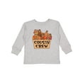 thumbnail image 1 of Inktastic Cousin Crew Cute Turkey Family Boys or Girls Long Sleeve Toddler T-Shirt, 1 of 5